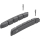 SHIMANO Bremsbelag S70C für Cartridge Bremsschuh, Für Alufelge, 2 Paar Y-8A298032