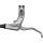 SHIMANO Bremshebel DEORE Trekking BL-T610, links, I-Spec B, Silber, ca. 103 g E-BLT610LS