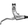 SHIMANO Bremshebel DEORE Trekking BL-T611, rechts, I-Spec B, Silber, ca. 106 g E-BLT611RS