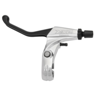 SHIMANO Bremshebel DXR BL-MX70, links, Silber, Inkl. Zug und Hülle, ca. 88 g I-BLMX70LA