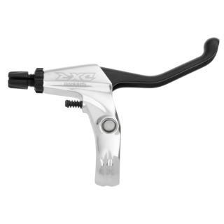 SHIMANO Bremshebel DXR BL-MX70, rechts, Silber, Inkl. Zug und Hülle, ca. 88 g I-BLMX70RA