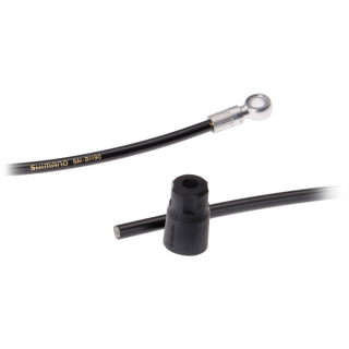 SHIMANO Bremsleitung SAINT SM-BH90-SBLS, 1.000 mm, Schwarz, Gerade - Banjo, 1x Befestigu I-SMBH90SBLSL100