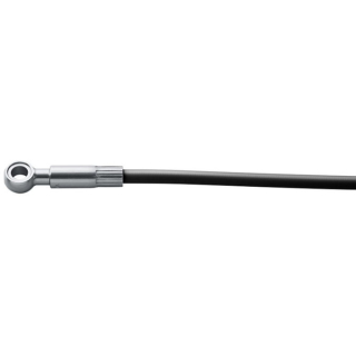 SHIMANO Bremsleitung SAINT SM-BH90-SBLS, 2.000 mm, Schwarz, Gerade - Banjo, 1x Befestigu I-SMBH90SBLSL200