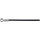 SHIMANO Bremsleitung XTR SM-BH90-SBM-A, 1.000 mm, Schwarz, Gerade - Banjo, 1x Bremsleitu I-SMBH90SBML100A
