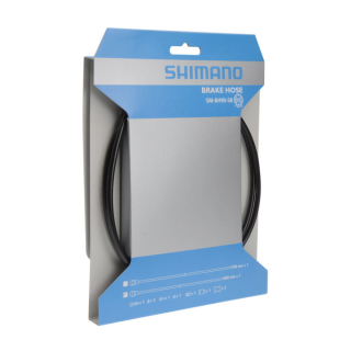 SHIMANO Bremsleitung SM-BH90-SBS, 1.000 mm, Schwarz, Gerade - Banjo, 1x Befestigungsschr I-SMBH90SBSL100