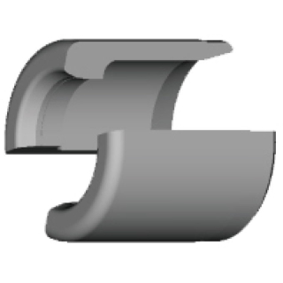 SHIMANO Bremsmantel CB-E110 2-tlg. Y-28698060