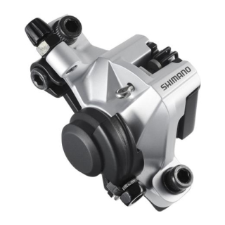 SHIMANO Bremssattel MTB BR-M375 mechanisch, VR oder HR, PM, B01S Resin, Silber E-BRM375MPRS