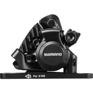 SHIMANO Bremssattel Road BR-RS305 mechanisch, VR, FM (Flat-Mount), L02A Resin m. Kühlrip E-BRRS305F4RF