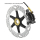 SHIMANO Bremssattel SAINT BR-M820, VR oder HR, PM, H03C Metall m. Kühlrippen, Schwarz I-BRM820MPMF