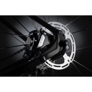 SHIMANO Bremssattel METREA BR-U5000, HR, FM (Flat-Mount), K02S Resin, Schwarz, 38 mm I-BRU5000R1RX