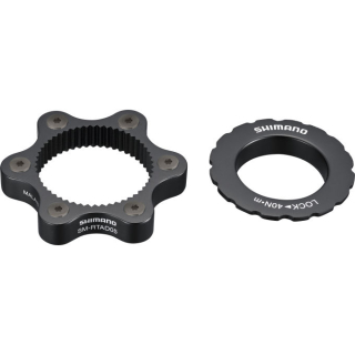 SHIMANO Bremsscheiben-Adapter SM-RTAD05, Adapter 6-Loch auf Center-Lock E-SMRTAD05
