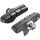 SHIMANO Bremsschuh R55C3 Cartridge für BR-R561, Für Alufelge, Schwarz, 1 Paar Y-8K698030