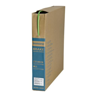 SHIMANO Bremszugaußenhülle SLR, SLR, 40 Meter (Rolle), Grün Y-80900019