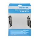SHIMANO 1 Set Schwarz Bremszug-Set Zug 1x 1.000 mm/1x 2.050 mm, Hülle 1x 800 mm/1x 1.400 Y-80098011