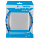 SHIMANO 1 Set Blau Bremszug-Set Zug 1x 1.000 mm/1x 2.050 mm, Hülle 1x 800 mm/1x 1.400 mm Y-80098015