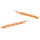 SHIMANO 1 Set Orange Bremszug-Set Zug 1x 1.000 mm/1x 2.050 mm, Hülle 1x 800 mm/1x 1.400 Y-80098017