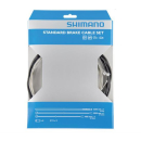 SHIMANO 1 Set Schwarz Bremszug-Set Zug 1x 1.000 mm/1x 2.050 mm, Hülle 1x 2.200 mm VR und Y-80098022