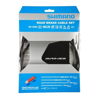 SHIMANO 1 Set (VR & HR) Grau Bremszug-Set Zug 1x 1.000 mm/1x 2.000 mm, Hülle 1x 800 mm/1 Y-8YZ98040