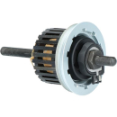 SHIMANO Dynamoeinheit 140 mm DH-C6000-1R-NT Silber...