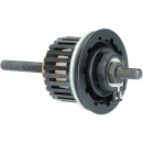 SHIMANO Dynamoeinheit 140 mm DH-C6000-1R-NT Schwarz...