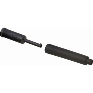 SHIMANO Endkappe Schaltzugaußenhülle mit Spitze und Gummimanschette, 4 mm, Kunststoff/Gu Y-6AM98080