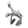SHIMANO Seitenzugbremse Road BR-R561, HR, R55C3, Silber, 10,5 mm E-BRR561AR78A