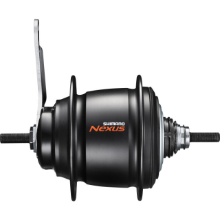 SHIMANO Getriebenabe NEXUS 8-Gang SG-C6001 mit Rücktrittbremse, 32 Loch, 132 mm, 184 mm, K-SGC60018CBL