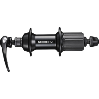 SHIMANO Hinterradnabe Road FH-RS400 10/11-fach, 32 Loch, Schnellspanner 163 mm, 130 mm, E-FHRS400BYAL