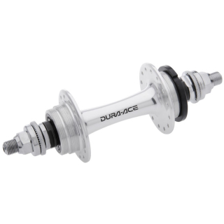 SHIMANO Hinterradnabe DURA-ACE TRACK HB-7710, 32 Loch, Vollachse m. Muttern, 120 mm, Sil I-HB7710BRWO