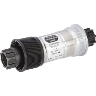 SHIMANO Innenlager BB-ES51 OCTALINK BSA, OCTALINK, 73 mm, BSA (BC 1.37), 113 mm, Geschra E-BBES51C13