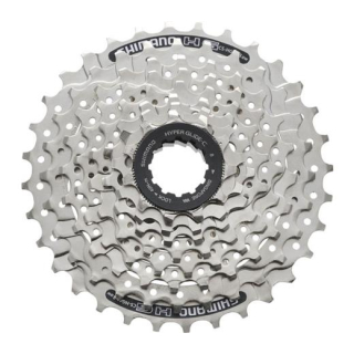 SHIMANO Kassette CS-HG41 8-fach, 11-13-15-17-20-23-26-30, 1 Stk., Nickel beschichtet E-CSHG418130