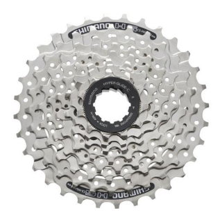 SHIMANO Kassette CS-HG41 8-fach, 11-13-15-18-21-24-28-32, 1 Stk., Nickel beschichtet E-CSHG418132