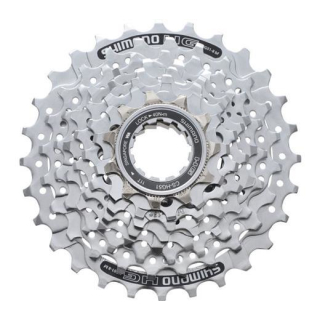SHIMANO Kassette CS-HG51 8-fach, 11-13-15-18-21-24-28-32, 1 Stk., Chrom beschichtet E-CSHG518132