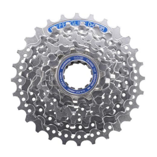 SHIMANO Kassette CS-HG50 8-fach, 13-14-15-17-19-21-23-26, 1 Stk., Nickel beschichtet I-CSHG508326