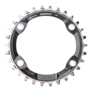 SHIMANO Kettenblätter DEORE XT FC-M8000 1-fach, 30 Zähne, 96 mm, Stahl/Carbonfaserverstä I-SMCRM81A0