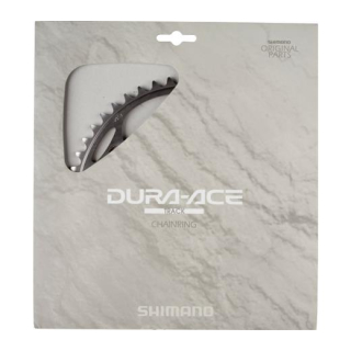 SHIMANO Kettenblätter DURA-ACE TRACK FC-7710, 49 Zähne 1/2x 1/8", 144 mm, Grau, Aluminiu Y-16S49001