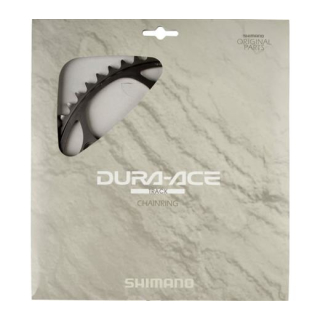 SHIMANO Kettenblätter DURA-ACE TRACK FC-7710, 53 Zähne 1/2x 3/32", 144 mm, Grau, Alumini Y-16S53000
