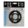 SHIMANO Kettenblätter DEORE FC-M522, 24 Zähne (AE), 64 mm, Schwarz, Stahl Y-1N098010