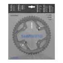SHIMANO Kettenblätter DEORE LX FC-T671, 48 Zähne (AL), 104 mm, Silber, Aluminium Y-1NJ98090