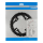 SHIMANO Kettenblätter Trekking FC-T521, 44 Zähne (AE), 104 mm, Schwarz, Aluminium Y-1NL98030