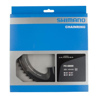 SHIMANO Kettenblätter ULTEGRA FC-6800, 50 Zähne (MA), 110 mm, Grau, Aluminium/Glasfaserv Y-1P498060