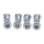 SHIMANO Kettenblattschraube FC-M612 M8 x 8,5 mm inkl. Muttern (4 Stück) Y-10X98020