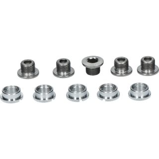 SHIMANO Kettenblattschraube mit Muttern für FC-7710 (5 Satz) Y-16S98010