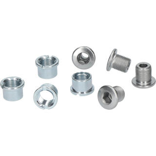 SHIMANO Kettenblattschrauben mit Muttern M8x8.5 mm für FC-M540 (4 Satz) Y-1FM98020