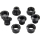 SHIMANO Kettenblattschrauben mit Muttern M8x7 mm für FC-MX71 (4 Satz) Y-1MA98050