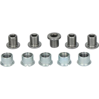 SHIMANO Kettenblattschraube CLARIS FC-2450 M8x 8,5 mm 5x Schraube & Mutter Y-1P298030