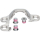 SHIMANO Pedalkäfig Links PD-M530 inkl. Befestigungsschraube Y-46K98040
