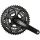 SHIMANO Kurbelgarnitur TOURNEY FC-A073 7/8-fach170 mm50-39-30 Z.Schwarz113 mm (Kettenlin E-FCA073C090C