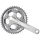 SHIMANO Kurbelgarnitur Cyclocross FC-CX50 2x10170 mm46-36 Z.Silbernicht enthaltenNein E-FCCX50CX66S