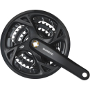 SHIMANO Kurbelgarnitur Trekking FC-M371 Vierkant 9-fach,...
